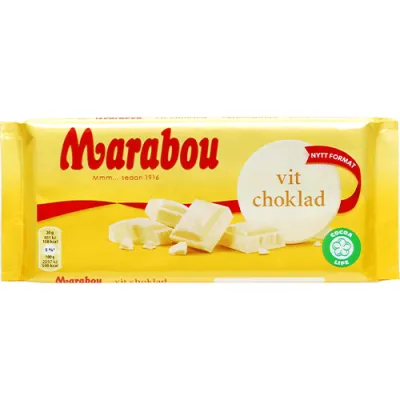 Marabou Vit Choklad Czekolada 180g