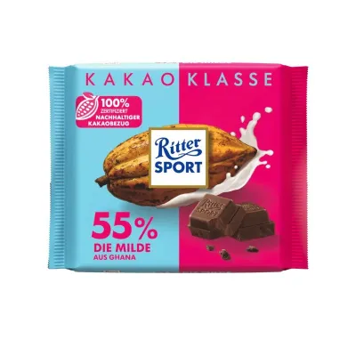 Ritter Sport Kakaoklasse 55% Ghana Czekolada 100g