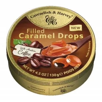 C&H Filled Caramel Drops with Coffee 130g