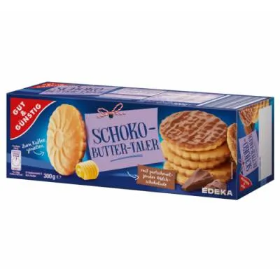 G&G Schoko Butter Taler Ciastka 300g