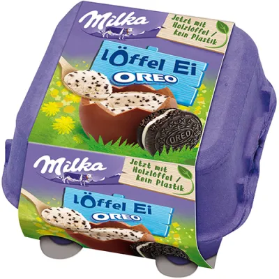 Milka Loffel Ei Oreo Jajka 4x32g 128g