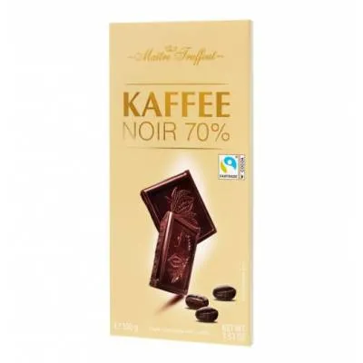 Maitre Truffout Kaffe Noir 70% Czekolada 100g