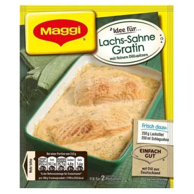 Maggi Lachs-Sahne Gratin Fix 26g