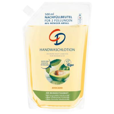 CD Handwaschlotion Avocado Mydło Zapas 500ml