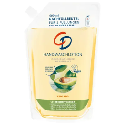 CD Handwaschlotion Avocado Mydło Zapas 500ml