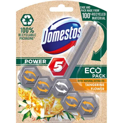 Domestos Power 5 Eco Pack Tangerine Zawieszka 55g