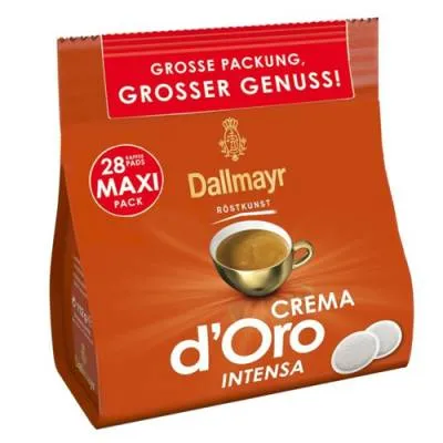 Dallmayr Crema d'Oro Intensa Pads 28szt 196g