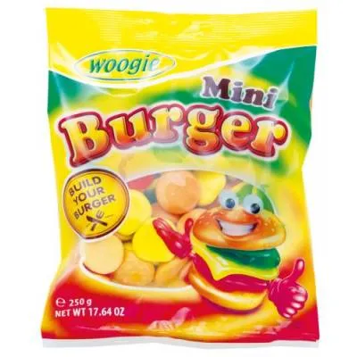 Woogie Mini Burger Żelki 250g