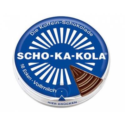 SCHO-KA-KOLA Koffein Schokolade Vollmilch 100g