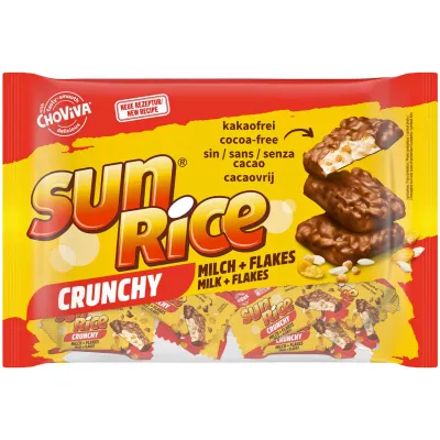 Sun Rice Crunchy Milch + Flakes mini 208g Sun Rice Crunchy Milch + Flakes mini 208g