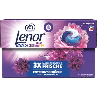 Lenor 3X Color Blutentraum Pods 38p 744g
