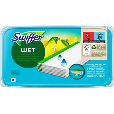 Swiffer Wet Citrus Fresh do Mopa 12szt