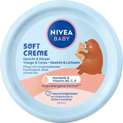 Nivea Baby Soft Pflege Creme Krem 200ml