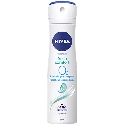Nivea Fresh Comfort O2 Deo 150ml Nivea Fresh Comfort O2 Deo 150ml