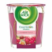Air Wick Essential Oils Cranberry Świeczka 105g