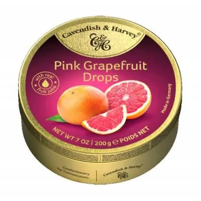 C&H Pink Grapefruit Drops 200g