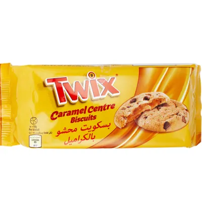 Twix Caramel Centres Biscuits Ciastka 144g