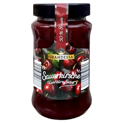 Grandessa Sauerkirsche Konfiture Extra 450g