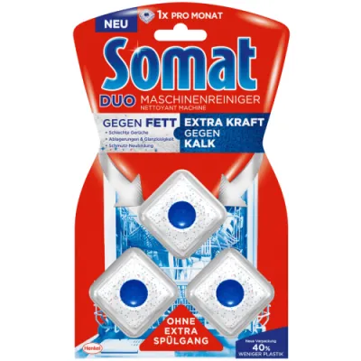 Somat Duo Maschinen Reiniger Tabs 3szt 57g