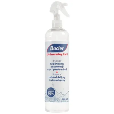 Bacler Uniwersalny 2w1 do Dezynfekcji Spr 500ml