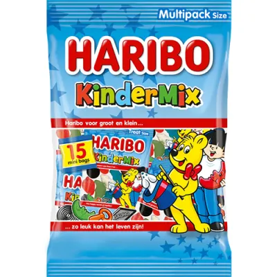 Haribo Kinder Mix Mini Bags Żelki 375g Haribo Kinder Mix Mini Bags Żelki 375g