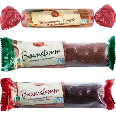 Wintertraum Nugat Baumstamm MIX 100g Wintertraum Nugat Baumstamm MIX 100g