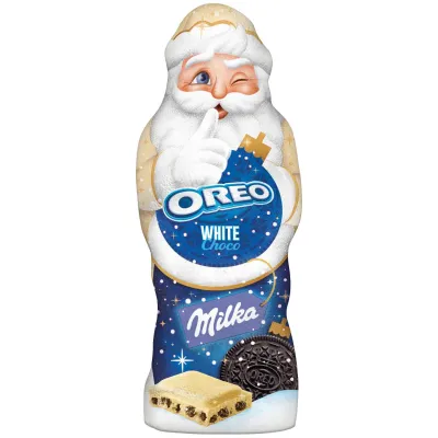 Milka Oreo White Choco Mikołaj 100g