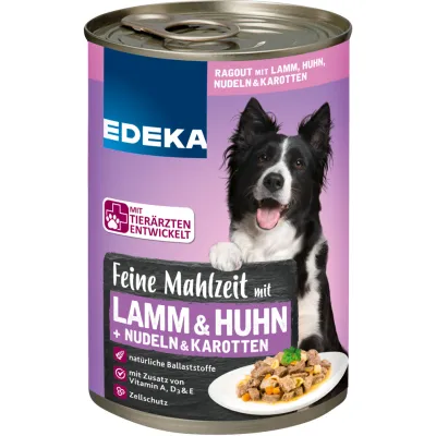 Edeka Feine Mahlzeit Lamm Huhn dla Psa 400g