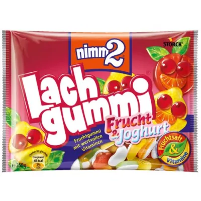 Nimm2 Lach Gummi Frucht & Joghurt 250g