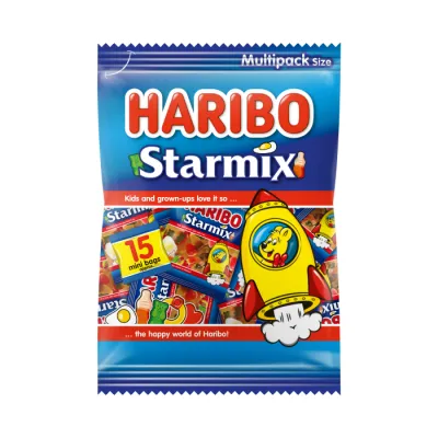 Haribo Starmix 15 Mini Bags 375g Haribo Starmix 15 Mini Bags 375g