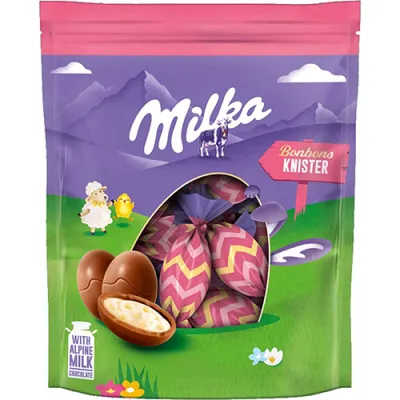 Milka Bonbons Knister Strzelajace Eier 86g