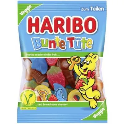 Haribo Bunte Tüte Vegetarisch 175g