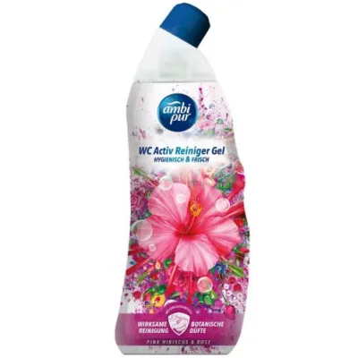 Ambi Pur WC Gel Pink Hibiscus & Rose 750ml