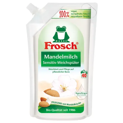 Frosch Sensitive Mandelmilch Płuk 40p 1L