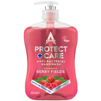 Astonish Antibacterial Handwash Berry Fields 650ml