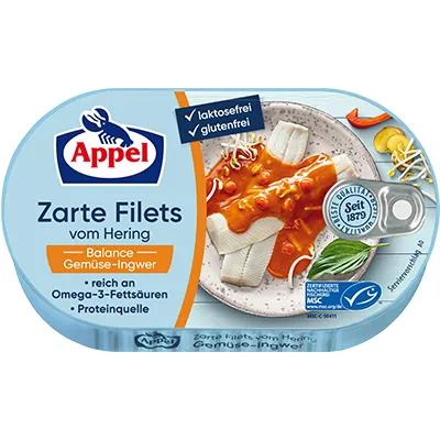 Appel Hering Filets Balance mit Ingwer 200g