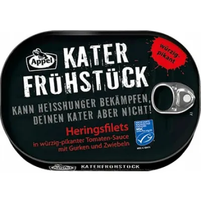 Appel Kater Fruhstuck Heringsfilets Tomaten 200g