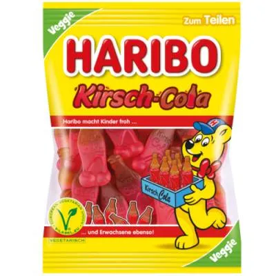 Haribo Kirsch-Cola Vegetarisch 175g