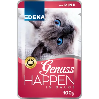 Edeka Genuss Happen Mix in Sauce Rind 100g