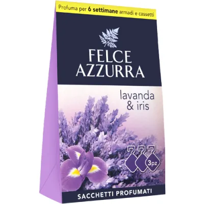 Felce Azzurra Lavenda Iris Saszetk Zapachowe 3szt