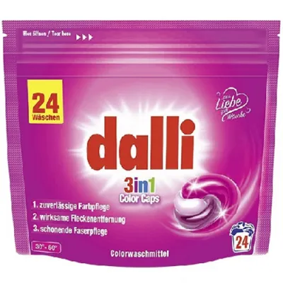 Dalli 3in1 Color Caps 24p 636g