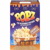 Popz Micowave Popcorn Caramel 3x90g 270g