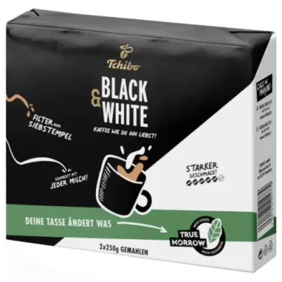 Tchibo Black & White 2x250g M