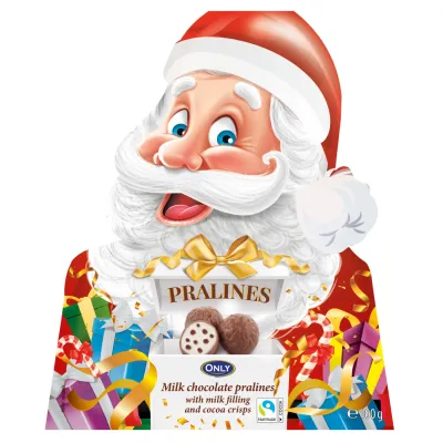 Only Milk Chocolate Pralines Mikołaj 100g
