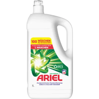 Ariel Universal + Gel 100p 5L