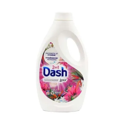 Dash 2in1 Divine Lenor Gel 24p 1,3L