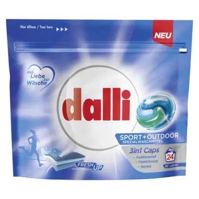 Dalli Sport + Outdoor 3in1 Caps 24p 636g