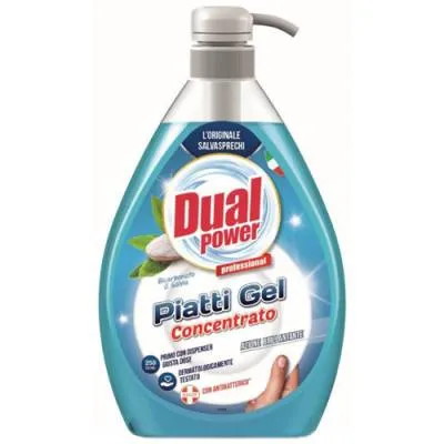 Dual Power Piatti Gel Bicarbonato do Naczyń 1L