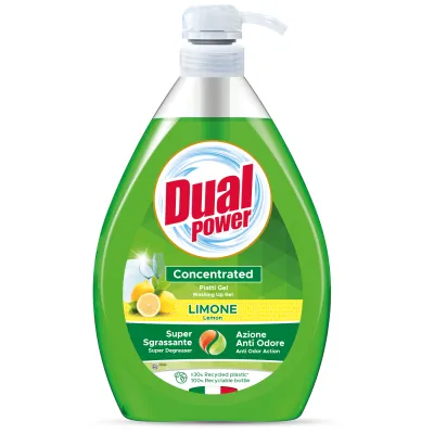 Dual Power Piatti Gel Limone do Naczyń 1L