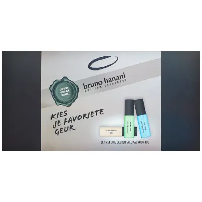 Bruno Banani Zestaw Perfum Męski 3x7ml